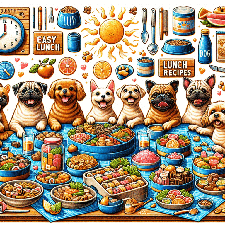 Easy Lunch Recipes for Your Small Dog
